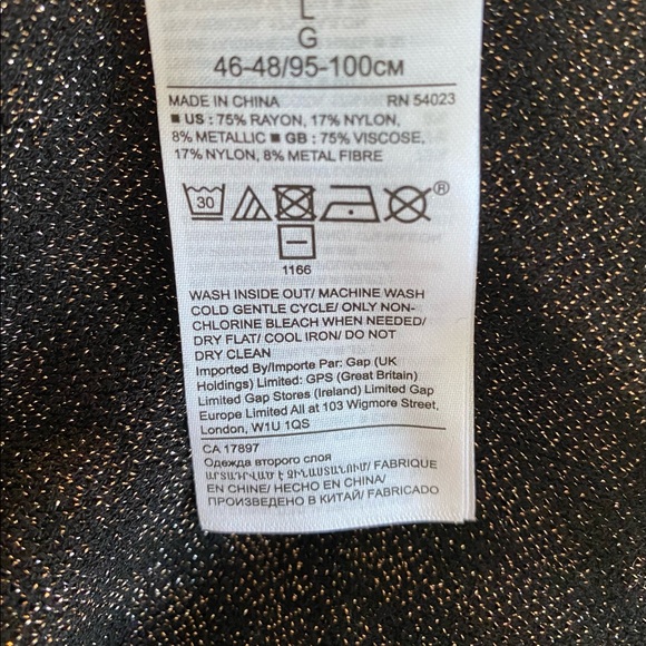 Metallic Leopard Sweater (Large) - Picture 6 of 6